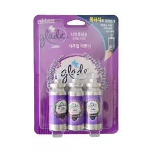 그레이드 터치후레쉬 라벤더 교체용3입 방향제 화장실용방향제 터치후레쉬