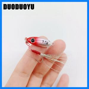 DUODUOYU 마이크로 금속 지그 낚시 미끼 해안 캐스팅 지깅 스푼 바닷물 인공 미끼 5.5g 7.5g 10g 14g 17g 2