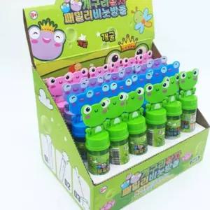 미니 비누방울 스틱 24개 대량 묶음 단체선물 초등 개구리왕자 비눗 EFG 패밀리 답례품 랜덤 달란트 행성 D