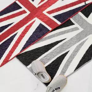 유니언잭 퀼트 주방매트 2color용 귀여운 발매트 디자인 인테리어 미끄럼방지 매트