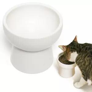 뚜또가또 고양이 스탠드 볼 도자기 식기 그릇 밥그릇 물그릇 높은 높은밥 사료 식탁