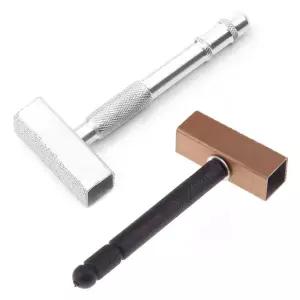 트롤리샵 2pc 다이아몬드 스톤 드레서 그라인딩 휠 트루 및 디버링 드레싱 벤치 그라인더 도구용 평평한