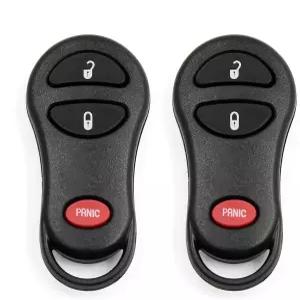 크라이슬러용 닷지용 지프 교체용 키포브 키리스 엔트리 리모컨 키 케이스 쉘 GQ43VT17T GQ43VT9T 04686481