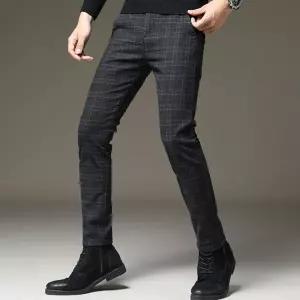 남성하의 슬랙스 체크팬츠 세미정장바지 데일리팬츠 xBX8+6vgJ