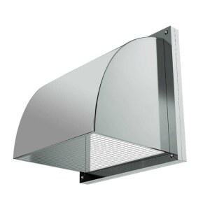 야외 배기 환풍기 비막이 덕트 커버 600x600 팬 사각