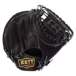 제트 ZETT 연식 야구 포수 미트 프로스테이어스 나카무라 유헤이 선수 타입 포수용 오른쪽 던지기용 블랙 일제 BRCB30830