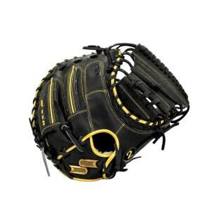 SSK 에스에스케이 프로엣지 연식 포수 미트 오더 셀렉트 모델 우메노 마쓰카와 PEOM044GNE 블랙 골드