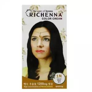 흑발용 헤어컬러 크림 염모제 1N 새치머리 멋내기 염색약