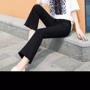 이즈벨 여자 흰색 청바지 부츠컷 흰청바지 봄패션 데님팬츠