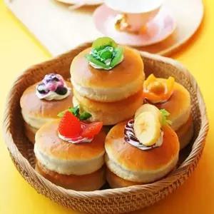 뉴 말랑말랑 핫케이크 랜덤디자인 모형음식 모형빵 (KYR-WC76D04)