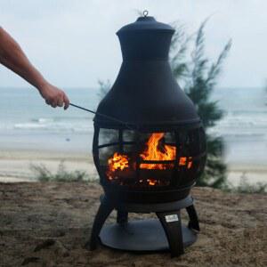 샤크팡 모닥불 히터 화목난로 캠핑 숯불 정원 화로 장작난로 불멍 대형