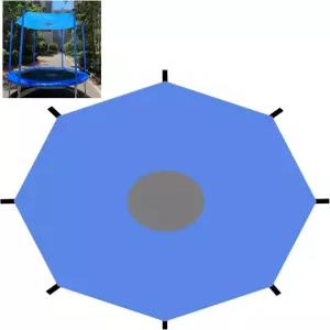 14피트 원형 야외 트램펄린용 XATAMIO 트램펄린 그늘막 커버 자외선 차단 커버(14피트 8폴)