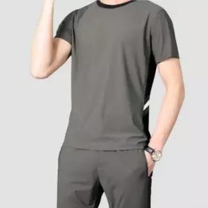 남성 여름 트레이닝 헬스복 짐웨어 반팔 긴바지 세트