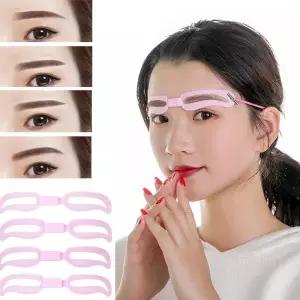 밴드형 눈썹 그리기 4종 아치형 모양 눈썹틀 그리는법 눈썹 그리기 틀