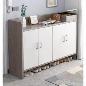 샤크팡 대용량 6칸 실내화 대형 벤치 모던 캐비닛 문용 야외 서랍 정리함