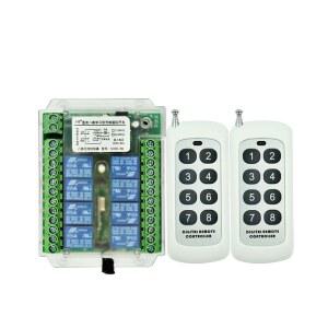 샤크팡 다채널 리모컨 스마트채널 미 릴레이 무선 원격제어 8방향 단독 리모콘