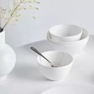 한국도자기 신혼 식기 그릇 세트 화이트블룸 2인 홈세트 10p