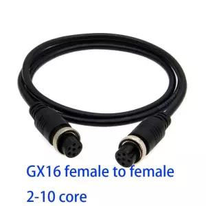 항공단자 항공잭 GX16 2 3 4 5 6 7 8 9 10 핀 Femal-여성 연장 케이블 CCTV 카메라 DVR m 코어 에어 콘센트