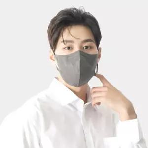 미라클하우스 국내생산 마스크 숨쉬기 편한 김국산마스크 50매 중형블랙 766720