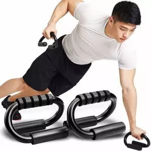 푸쉬업바 푸샵바 홈트 팔굽혀펴기 S형 코어운동 푸쉬업기구 푸쉬업바