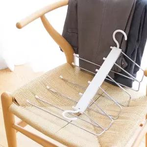 아임홈리빙 LINE 6단 접이식 스틸 바지걸이 2개