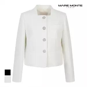 [마레몬떼] 스퀘어넥 버튼포인트 자켓_M243MJK20S0