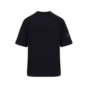 [씨피컴퍼니] 남성 라이트 플리스 숏슬리브 스웨트셔츠 블랙 블랙 20CMSS034A002246G 999