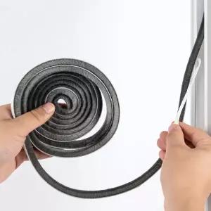 모헤어 문풍지3M 모헤어길이9mm/ 문틈바람차단 방풍 방음 먼지차단 샷시틈새막이 샷시풍지판