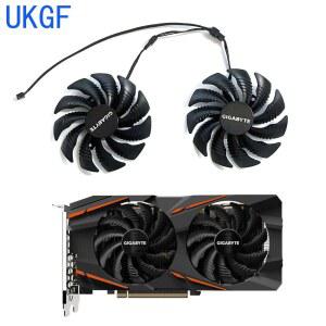 GTX 1050 1060 1070 960 RX 470 480 570 580 비디오 카드 팬 88MM T 129215 SU 그래픽 카드 교체용 냉각