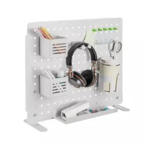 책상 파티션 타공판 보드 가림막 페그보드 세트 풀 스틸 페그 스탠드형