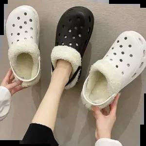 키높이 뮬슬리퍼 털 여성 실내화 방한 겨울신발
