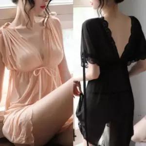 원피스잠옷 시스루 홈웨어 홈드레스 이벤트 기념일