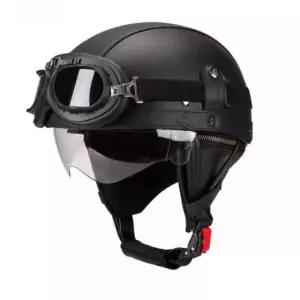 바이크 헬멧 클래식 스쿠터 라이딩 고글모 풀페이스