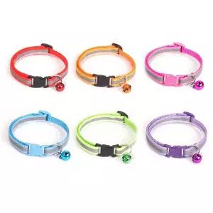 bns 고양이 방울 인식표 목줄 1개(색상 택1)