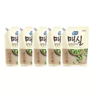 참그린 주방세제 매실 1kg 리필 5개입