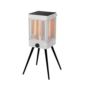 트렌드기어 적외선 우주 히터, 타이머 및 팁 오버 보호 기능이 있는 1500W 4면 에너지 효율적인 탄소 섬유 전기 가정, 사무실, 침실용 휴대용 실내 히터