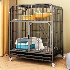 고양이 격리장 숨숨집 철장 고양이집 철제스틸 집 케이지 울타리 야외