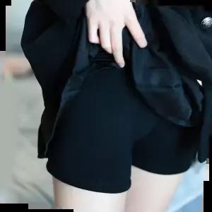 3부 밍크 보온속바지 융기모 겨울 두툼한 교복 따뜻한