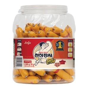 천하장사 한입 오날 소시지, 1.32kg, 1개