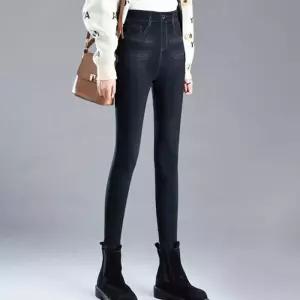 여성 청바지 데님 레깅스 팬츠 허리밴딩 데일리룩