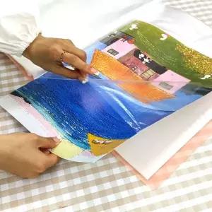 클리어화일 394POP76 A3 문서정리 서류철 60매