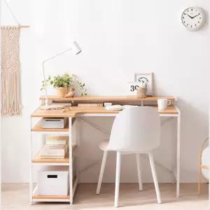 사무실 엘자 코너 철제 컴퓨터 책상 1200 수험생 초등학생고학년 학생