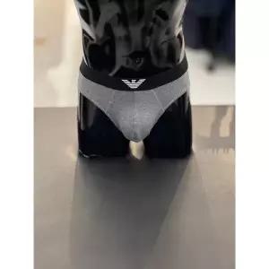 갤러리아 아르마니언더웨어[남]모던 EAGLE 로고 삼각팬티 61P1152