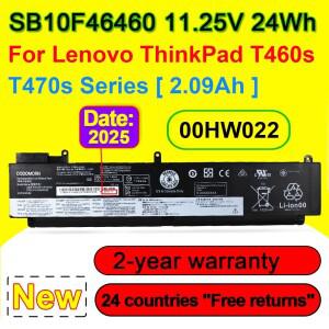 00HW022 레노버 호환 ThinkPad T460s 시리즈 노트북 배터리 01AV405 SB10F46460 11.25V 24Wh