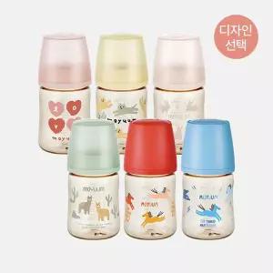 [모윰]3세대 NEW PPSU 노꼭지 올인원 젖병 170ml - 디자인 선택