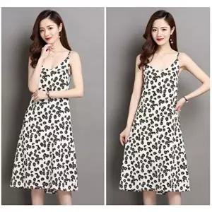 끈 예쁜 A라인 데일리 봄원피스 나시 여름원피스 원피 (KYR-WD8CB64)