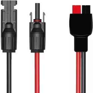 MC4 커넥터 및 앤더슨 파워폴 어댑터 남녀용 MFG 호환됩니다 태양광 RV용 조인윈 팩 키트 10AWG 발전기