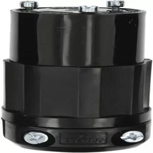 레비톤 C2623B 30암페어 250볼트 NEMA L630R 잠금 3W 등급 접지 2P 검은색 커넥터 산업용