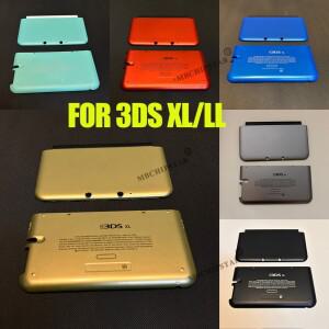 [호환품]고 게임 액세서리 내구성 보호용 3DS XL LL 교체 쉘 하우징 커버 상단 뒷면