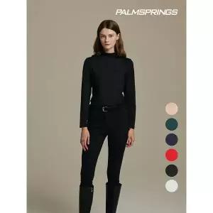 [아웃도어스/팜스프링스]여성 베이직 기모 터틀넥티셔츠 6종 택일